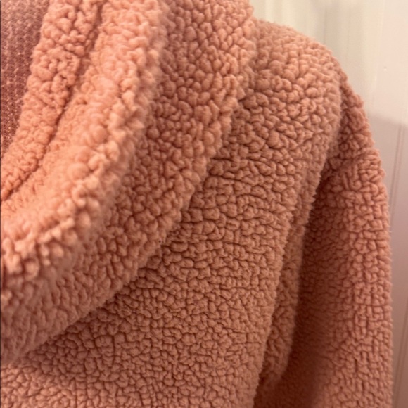 Derek Heart Pink Fleece Long Sleeve Dress - Picture 4 of 6